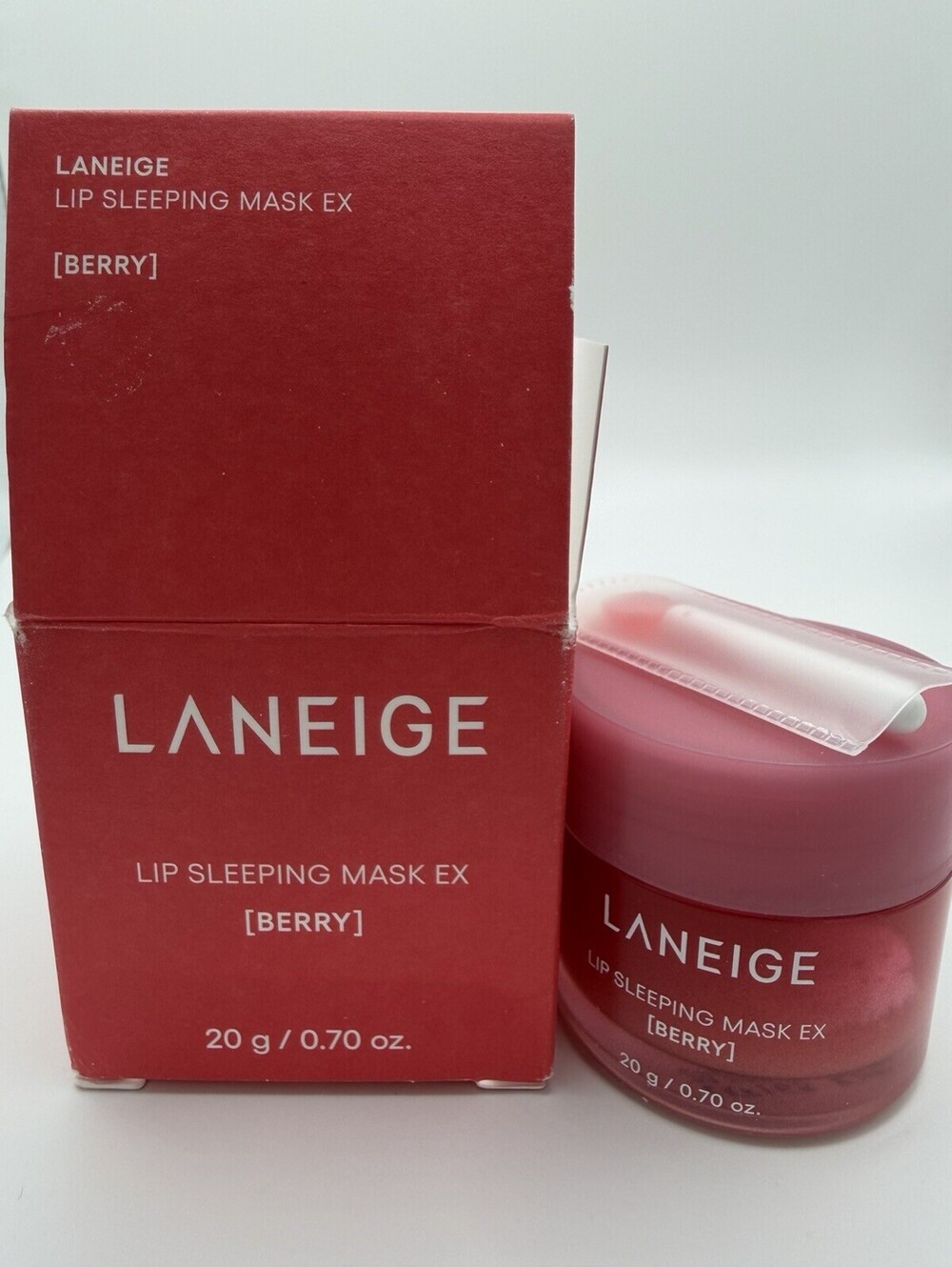 Laneige Lip Sleeping Mask EX Berry 20g 0.7oz New In Box Authentic Sealed